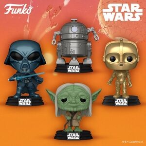NWT 4-Pack Funko Pop! Star Wars Concept Series Set